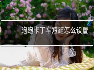 跑跑卡丁车短距怎么设置