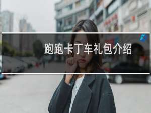 跑跑卡丁车礼包介绍