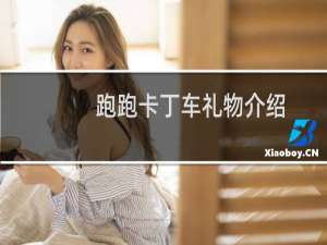 跑跑卡丁车礼物介绍