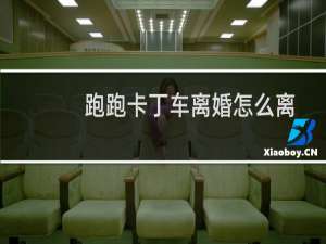 跑跑卡丁车离婚怎么离