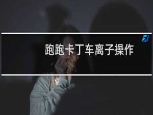 跑跑卡丁车离子操作