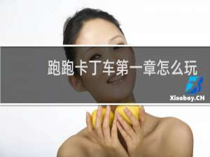 跑跑卡丁车第一章怎么玩