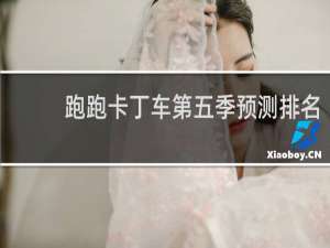 跑跑卡丁车第五季预测排名