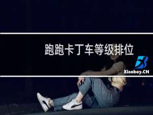 跑跑卡丁车等级排位