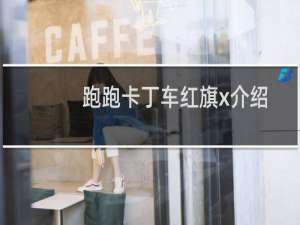 跑跑卡丁车红旗x介绍