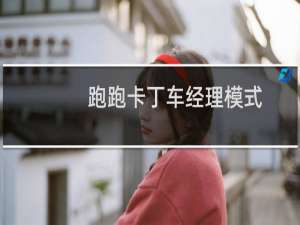 跑跑卡丁车经理模式