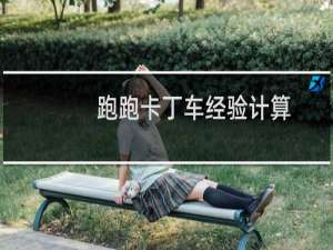 跑跑卡丁车经验计算