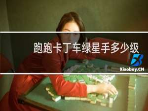 跑跑卡丁车绿星手多少级