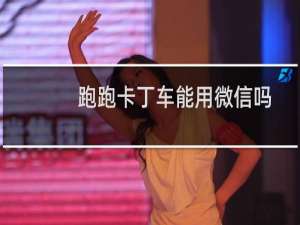 跑跑卡丁车能用微信吗