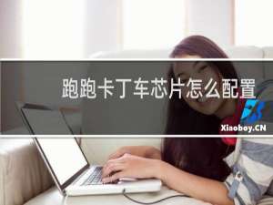 跑跑卡丁车芯片怎么配置