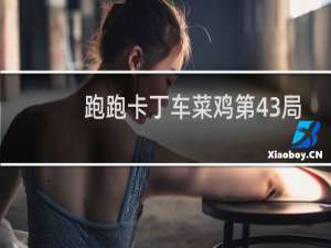 跑跑卡丁车菜鸡第43局