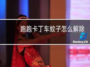 跑跑卡丁车蚊子怎么解除