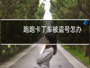 跑跑卡丁车被盗号怎办