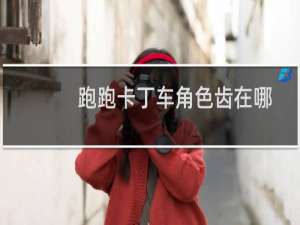 跑跑卡丁车角色齿在哪