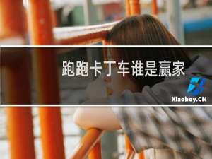 跑跑卡丁车谁是赢家