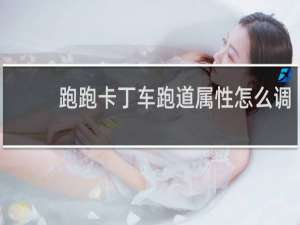 跑跑卡丁车跑道属性怎么调