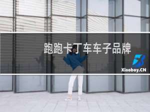 跑跑卡丁车车子品牌