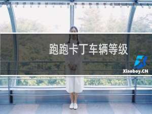 跑跑卡丁车辆等级