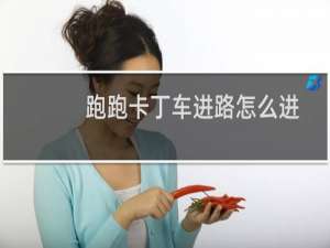 跑跑卡丁车进路怎么进