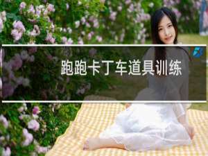 跑跑卡丁车道具训练