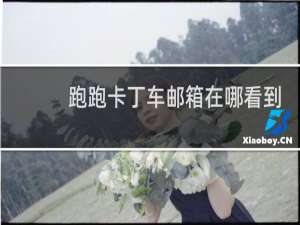 跑跑卡丁车邮箱在哪看到