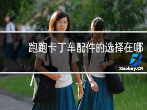 跑跑卡丁车配件的选择在哪