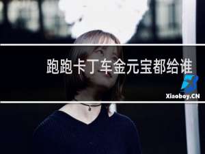 跑跑卡丁车金元宝都给谁