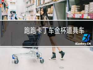跑跑卡丁车金杯道具车