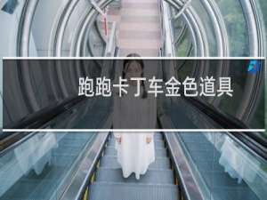 跑跑卡丁车金色道具