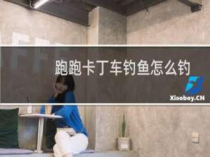 跑跑卡丁车钓鱼怎么钓