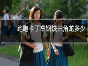 跑跑卡丁车钢铁三角龙多少