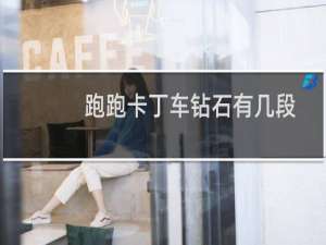 跑跑卡丁车钻石有几段