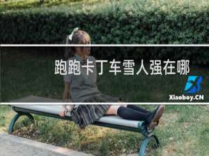 跑跑卡丁车雪人强在哪