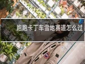 跑跑卡丁车雪地赛道怎么过