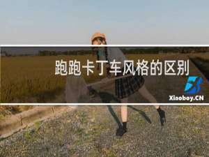 跑跑卡丁车风格的区别
