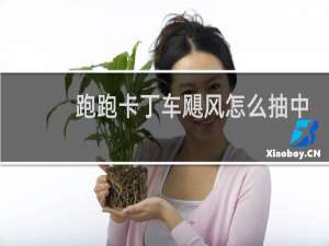 跑跑卡丁车飓风怎么抽中