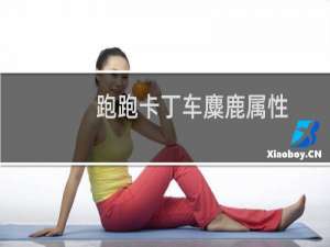 跑跑卡丁车麋鹿属性