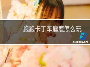 跑跑卡丁车麋鹿怎么玩