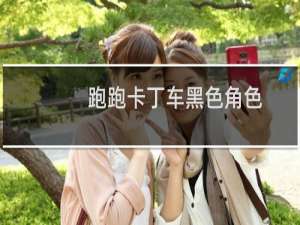 跑跑卡丁车黑色角色