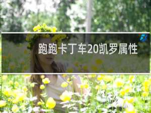 跑跑卡丁车 凯罗属性