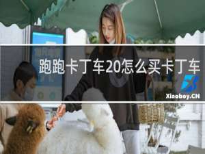 跑跑卡丁车 怎么买卡丁车
