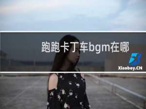 跑跑卡丁车bgm在哪