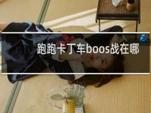 跑跑卡丁车boos战在哪