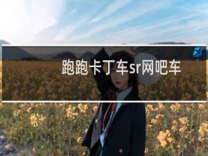 跑跑卡丁车sr网吧车