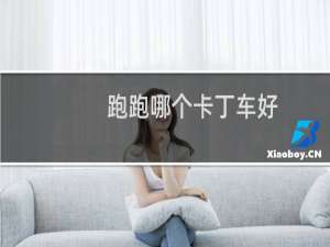 跑跑哪个卡丁车好
