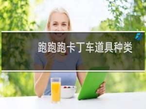 跑跑跑卡丁车道具种类
