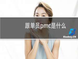 跟单员pmc是什么