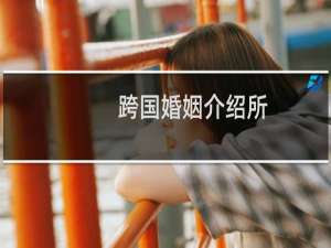 跨国婚姻介绍所