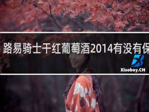 路易骑士干红葡萄酒2014有没有保质期