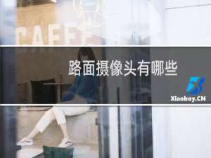 路面摄像头有哪些